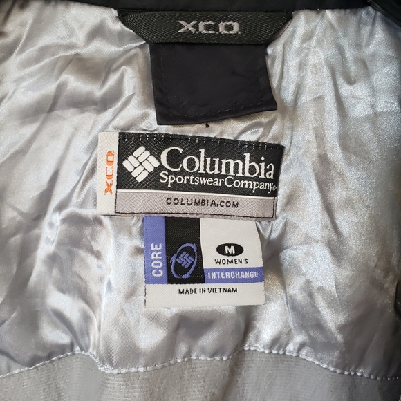 Columbia Core Interchange Outer Water/Windproof Waterproof Breathable Jacket M - Picture 13 of 14